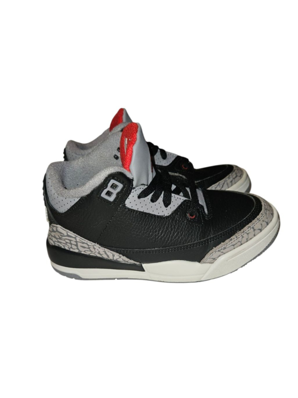 Jordan Retro 3 III Black Cement Reimagined DM0966-010 Preschool Kids Toddler 13C